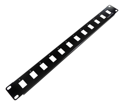 Linkmade Metal 12-keystone Sin-soporte Patchpanel 1u Vacio U