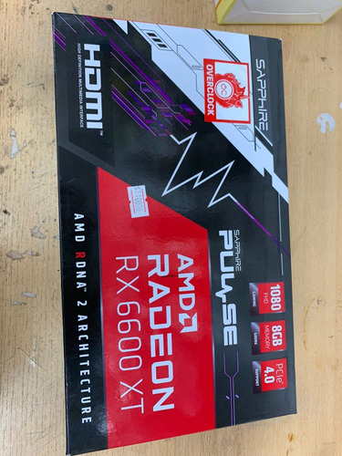 Placa De Video Radeon Rx 6600xt (poco Uso)