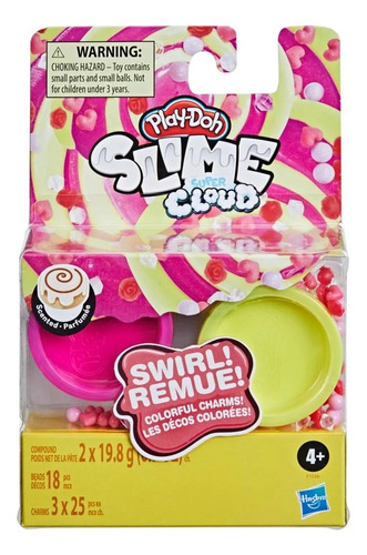 Play-doh Slime Super Cloud Set Amuletos Coloridos