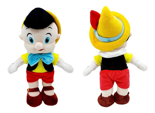 Pinocchio Muñeco Peluche Juguete Niños Cumpleaño Regalo 35cm