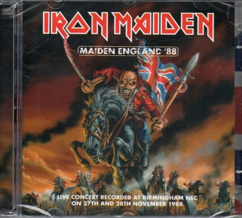 Cd Duplo Iron Maiden - Maiden England ´88