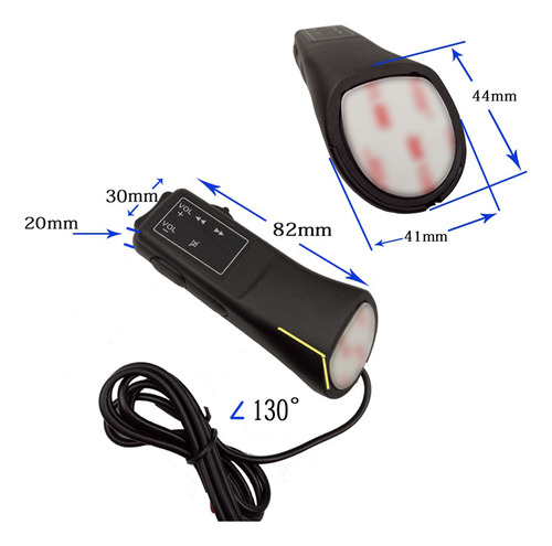 Dispositivo De Control Remoto Universal Con Botón En El Vola
