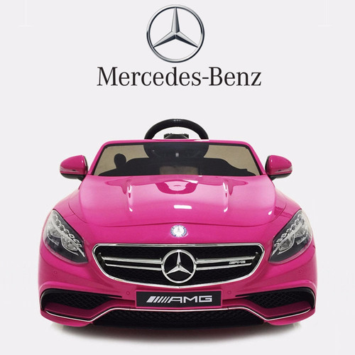 Carrito Electrico Mercedes Benz S63 Amg Control Remoto Mp3