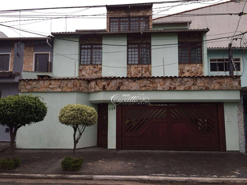 Imagem 1 de 18 de Sobrado Com 3 Dormitórios À Venda, 200 M² Por R$ 970.000 - Vila Pires - Santo André/sp - So0137