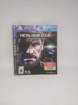 Comprar Metal Gear Solid V Ground Zeroes Encarte Original Ps4