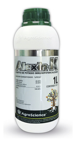 Fosfito De Potasio Alexin K Elimina Fitoftora + Sistemico 1l