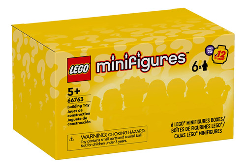 Lego Series 25 66763 Pack Com 6 Minifiguras