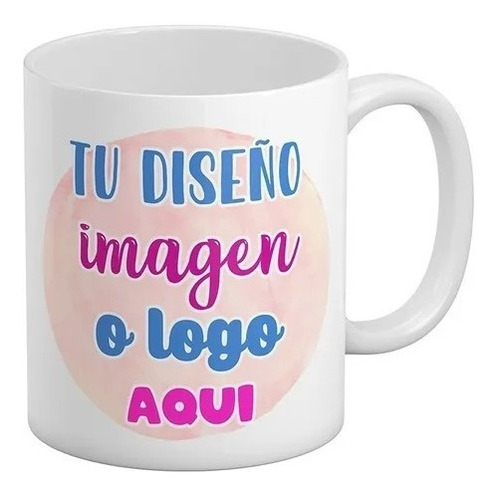 Taza/tazón Para Sublimar O Estampar Blanco 11oz Con Caja