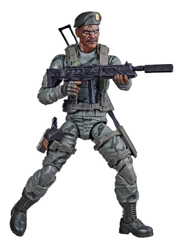 G.i.joe Gijoe Classified Sgt. Stalker Hasbro Robot Negro