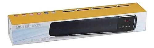 Parlante Speaker B28s Portátil Con Bluetooth Gris