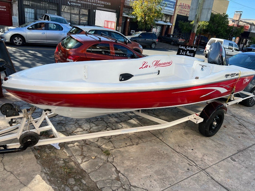 Imagen 1 de 9 de Bote Naval Center 450 + Motor Yamaha 40hp Arranque Manual