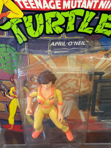 Tortugas Ninja - April Oneil Playmates 1990 Unpunched