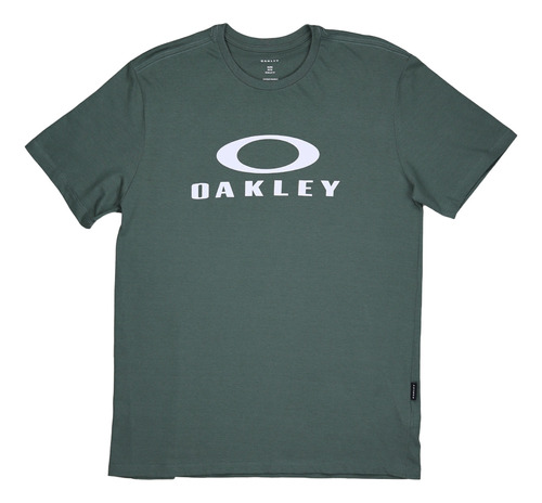 Camisa Masculina Oakley Logotipo O-bark Tee Varias Cores