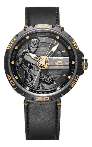 Reloj Para Niños Marvel Iron Man Para Hombre Y Mujer