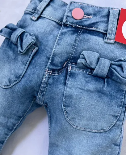 Calça jeans infantil feminina hot sale bebe