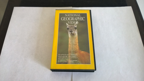 Guanaco: El Camello Salvaje De Los Andes Cassete Vhs Nat Geo