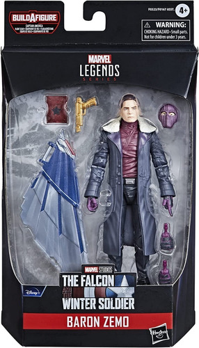 Zemo Marvel Legends Falcon And Winter Soldier Disney + (Reacondicionado)