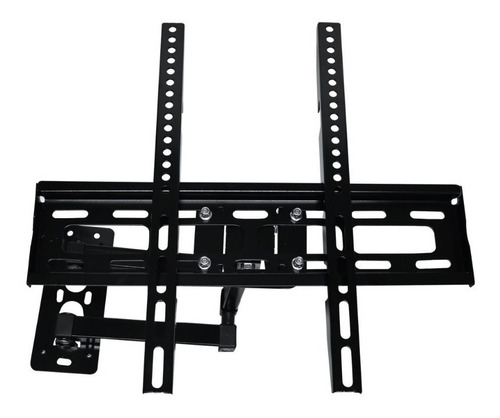 Soporte Pantalla Tv Movible Brazo Reforzado 26 A 47 Acero Color Negro