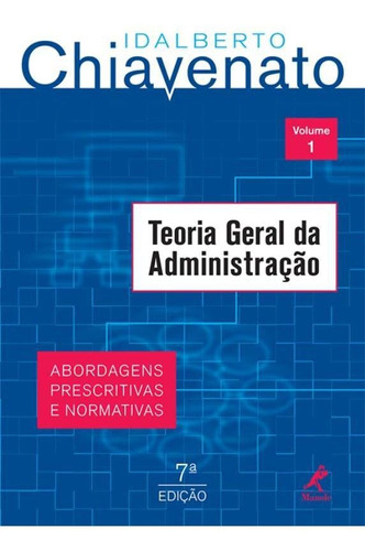 Livro Teoria Geral Da Administração