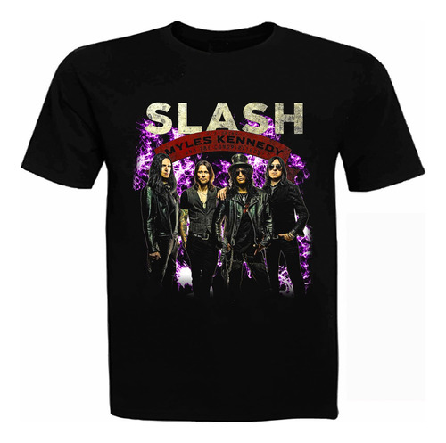 Polera Slash Myles Kennedy, Unisex, Manga Corta