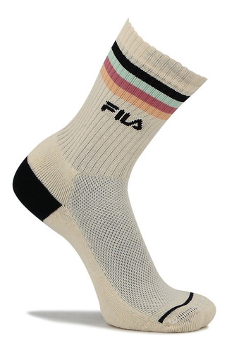 Medias Fila Unisex Lungo - Blanco