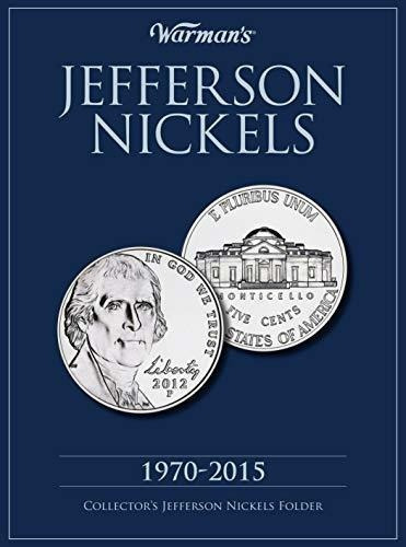 Jefferson Nickels 1970-2015 Collectors Jefferson..., de Warman's. Editorial KRAUSE PUBLICATIONS en inglés