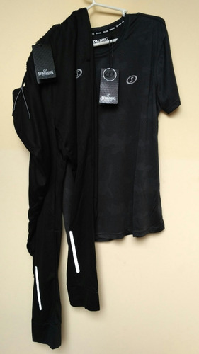 Conjunto Spalding Talla M Polo Y Pantalon Deportivo Nuevo