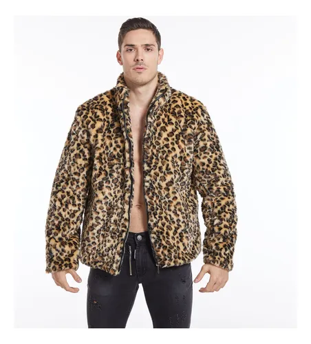 Chamarra animal print hombre hotsell