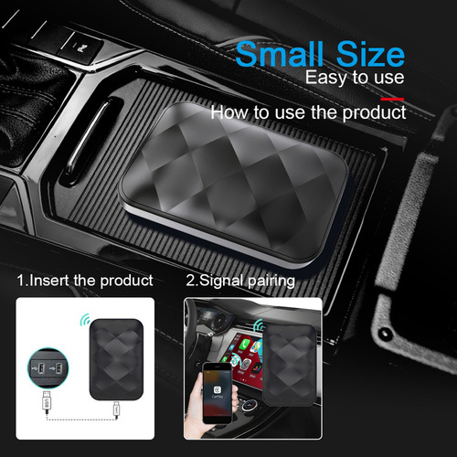 Adaptador Inalámbrico M3 Carplay Box A5 Wi4+64g Con Android