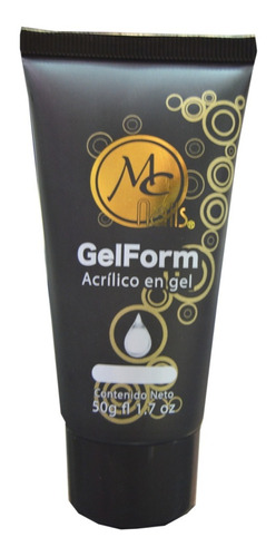 Acrilico En Gel Gel Form Mc Nails Blanco 50g/ 1.7oz