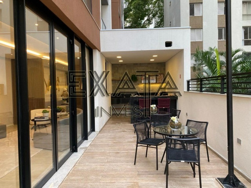 Imagem 17 de 23 de Cobertura Duplex, Jardim Paulista, Nova, No Contra Piso, Ótimo Living Para Vários Ambientes, Varanda Gourmet, 4 Dormitórios Sendo 2 Suítes, 4 Vagas De Garagem, Lazer Total. - Cb00100 - 70075821
