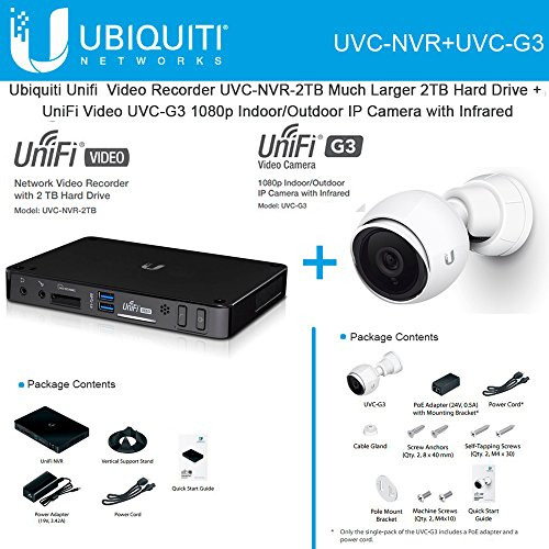 Unifi Grabadora Video Red Uvc Nvr 2 Tb Disco Duro Grande