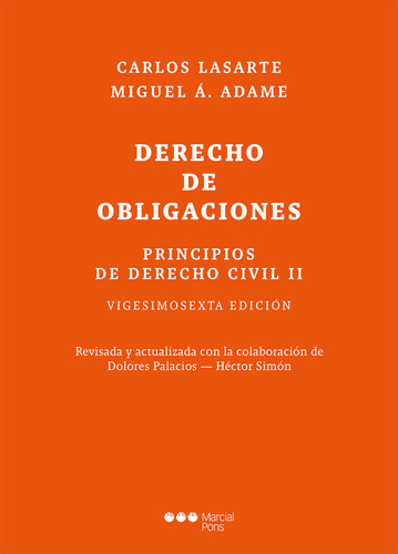 Libro Derecho De Obligaciones - Carlos Lasarte Alvarez