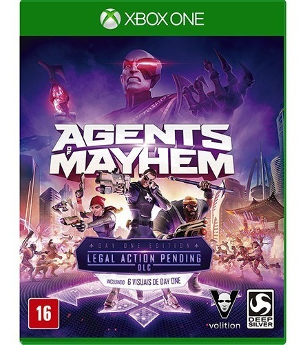 Agents Of Mayhen - Xbox One (mídia Física)