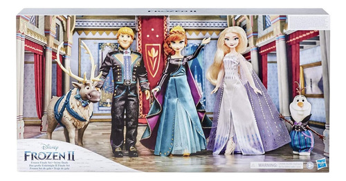 Juguete Figuras Escena Final Frozen Ii Con Accesorios