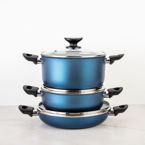 Batería De Cocina Cinsa Balance 14 Piezas Antiadherente