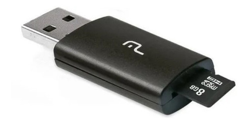 Imagem 4 de 5 de Cartão De Memória 8 Gb E Pendrive Usb 2.0 2 Em 1 Mc161
