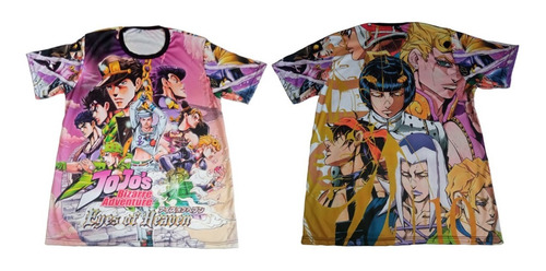 Polera Jojo Bizzare Adventure Estampada