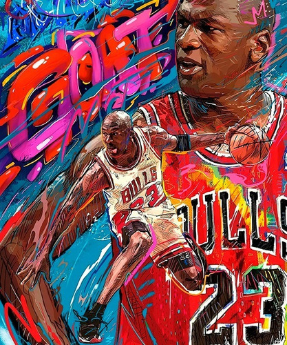 Poster De Michael Jordan El Goat