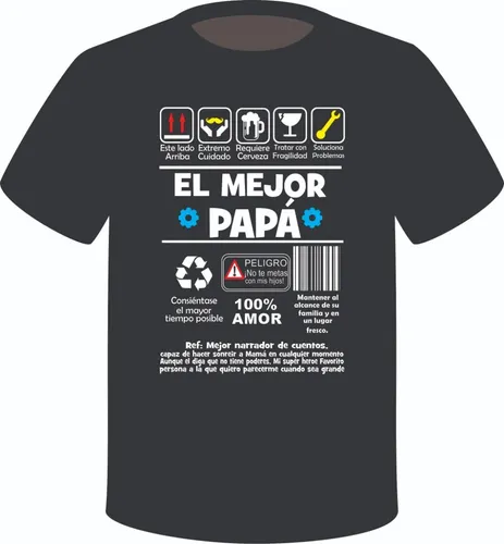 Camiseta día del padre sale
