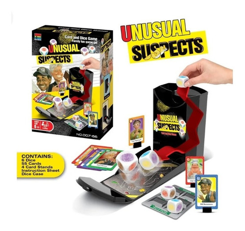 Juego De Mesa Detectives Unusual Suspects Giantoys 6756