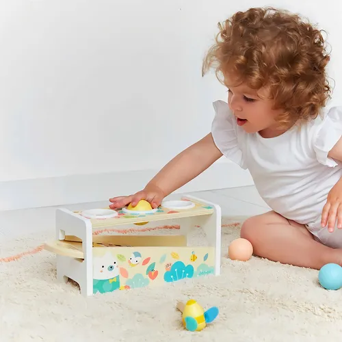 Xilófono Tap Tap Janod Musical, 3 bolas para niños