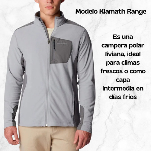 Buzo Columbia Campera Micro Polar Hombre Térmico