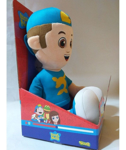 Imagem 4 de 5 de Boneco Pelúcia Luccas Neto - 45 Cm - Hora De Diversão Sunny