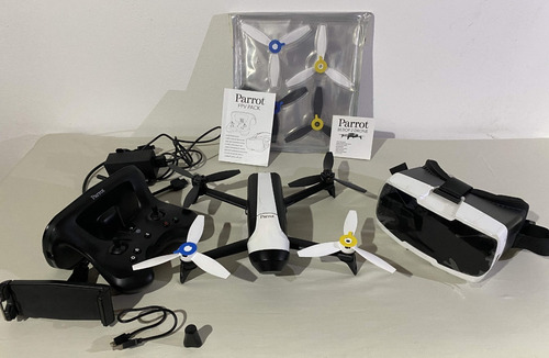 Drone Parrot Bebop 2 Fpv + Hélices De Repuesto. Impecable