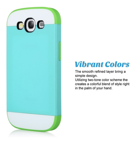 Forro Ulak Samsung S3 I9300 + Lamina Protectora Pantalla New