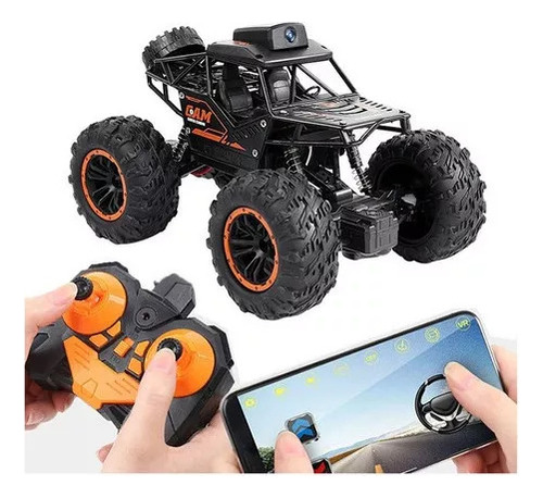 Juguete De Coche Rc 4x4 Con Cámara Wifi Hd