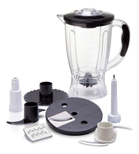 Imagen 2 de 4 de Multiprocesadora Electrolux Fpl21 600w Negra 3 Velocidades