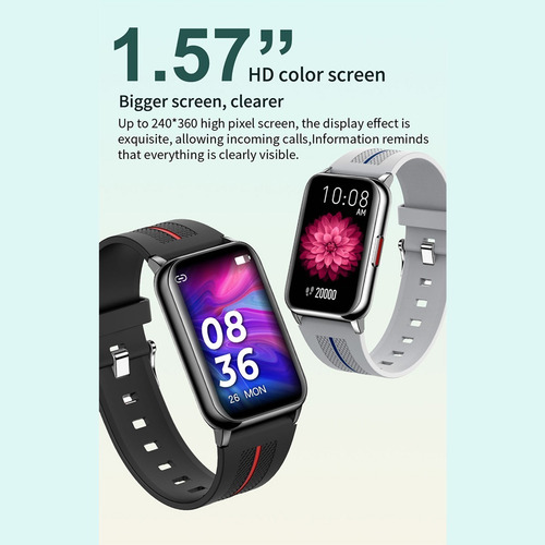 Reloj Inteligente Smartwatch Fralugio H76 Curvo Full Hd Ips