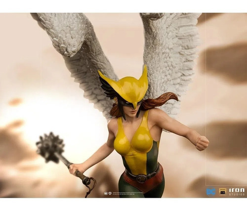 Estatua de Iron Studios a escala 1/10 de Hawkgirl Deluxe de DC Comics